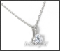 Preview: Brillant 585 Gold Collier 0,37ct, Si2; DGI Zertifikat